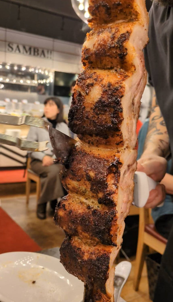 昨日はお肉パーティー！　スペシャルゲストもやって来たよ